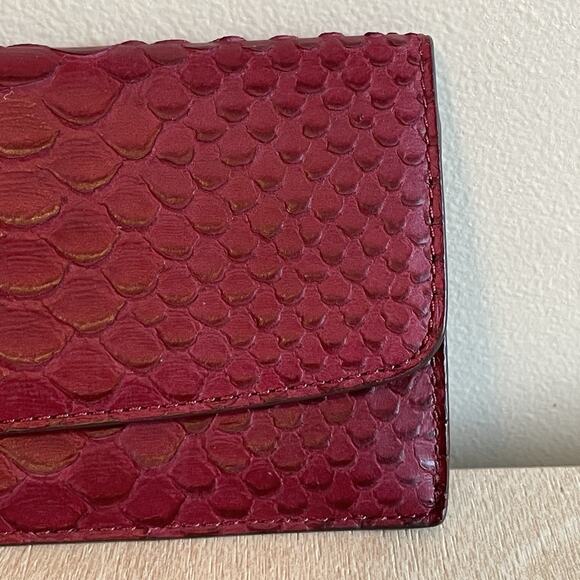 Coach Soft Wallet Red Classic - Picture 5 of 16